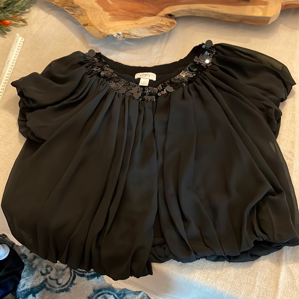 Loft, women’s, large sweater, overlay for over a camisole or sleeve less dress